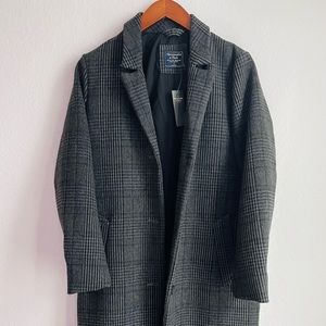 ✨NWT & Free Shipping✨ Abercrombie & Fitch plaid trench coat